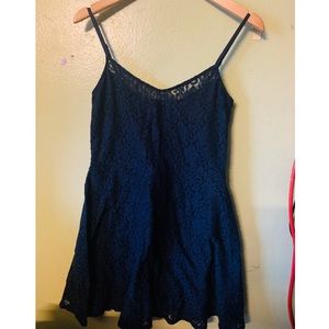 Dark Blue Hollister California skater dress